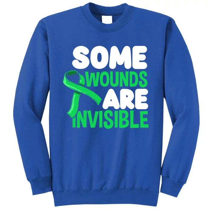 Some Wounds Are Invisible Tal Health Warrior Gift Sweatshirt