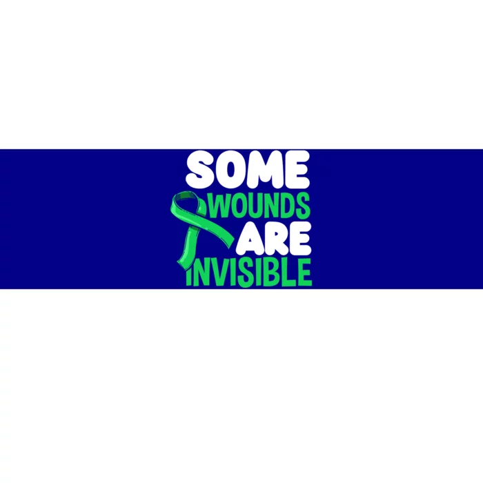 Some Wounds Are Invisible Tal Health Warrior Gift Bumper Sticker