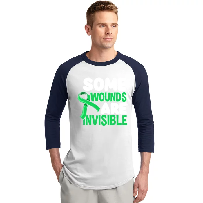 Some Wounds Are Invisible Tal Health Warrior Gift Baseball Sleeve Shirt