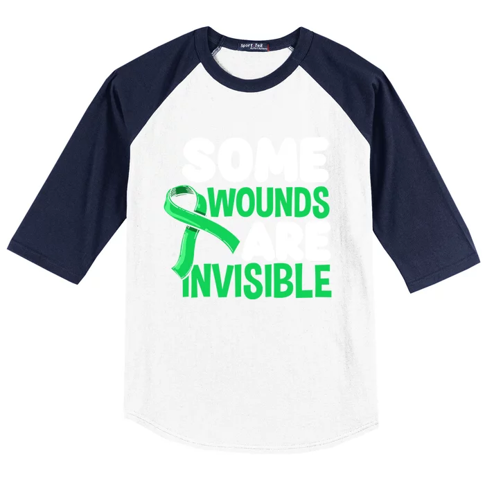 Some Wounds Are Invisible Tal Health Warrior Gift Baseball Sleeve Shirt