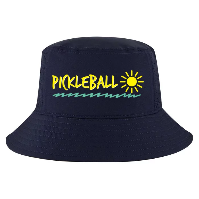 Sunshine Waves And Pickleball Cute Gift Cool Comfort Performance Bucket Hat