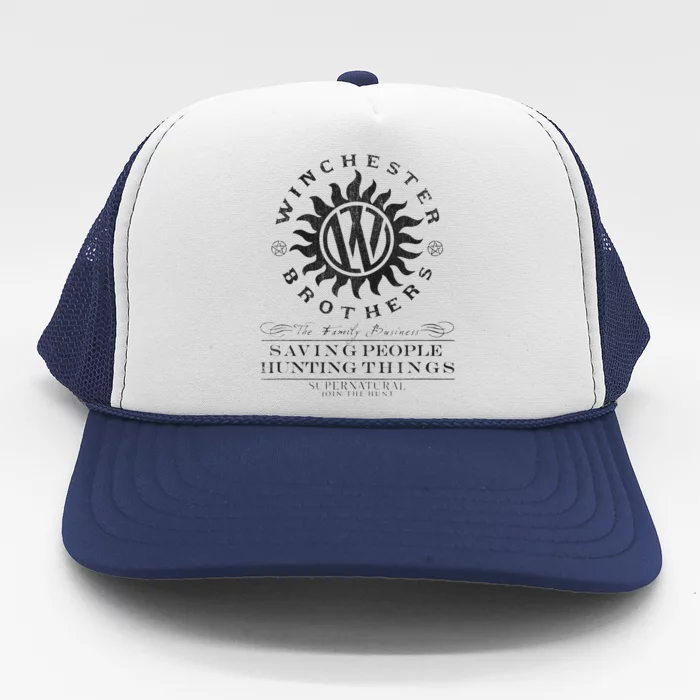 Supernatural Winchester Anti Possession Trucker Hat