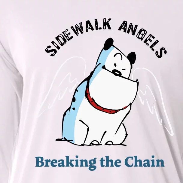 Side Walk Angels Breaking The Chain Guard Dog Cooling Performance Long Sleeve Crew