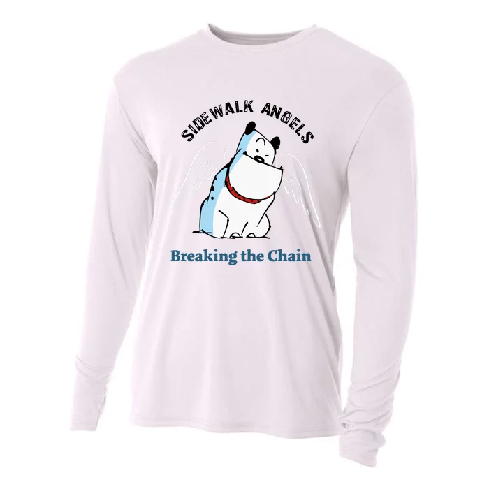 Side Walk Angels Breaking The Chain Guard Dog Cooling Performance Long Sleeve Crew