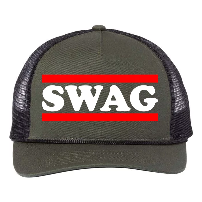 Swag Box Retro Rope Trucker Hat Cap