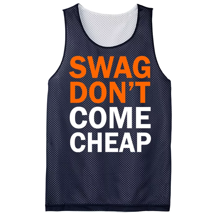 Swag Don't Come Cheap Mesh Reversible Basketball Jersey Tank