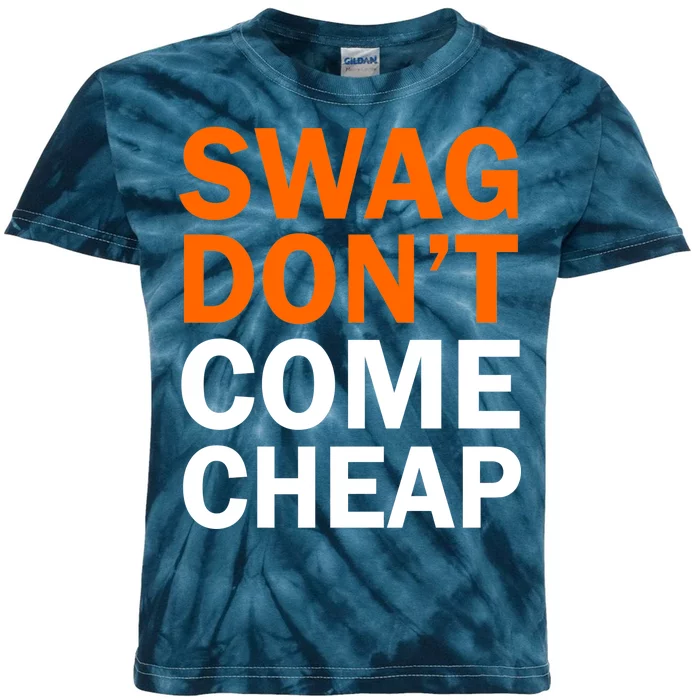 Swag Don't Come Cheap Kids Tie-Dye T-Shirt