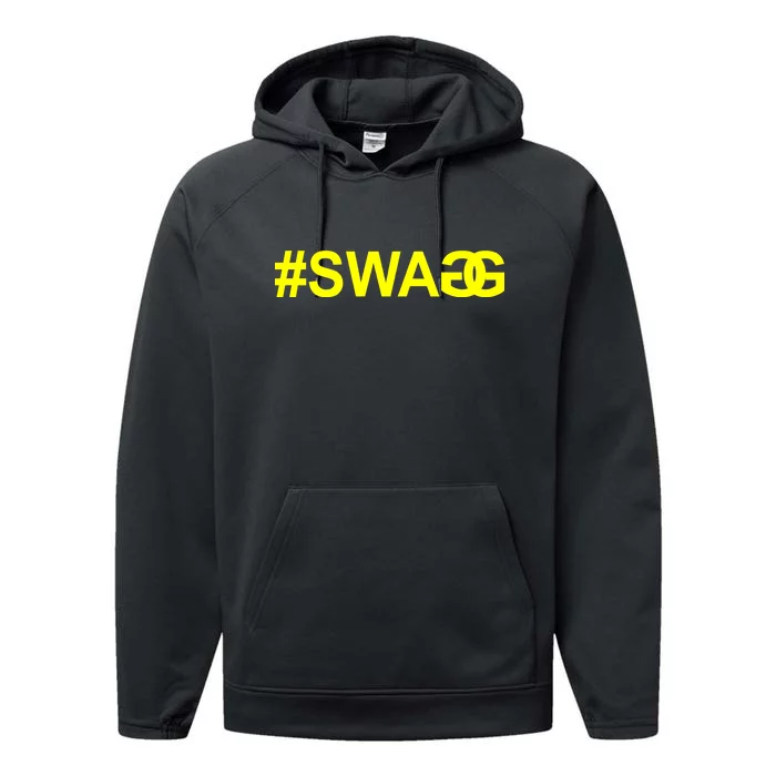 #Swag Logo Performance Fleece Hoodie