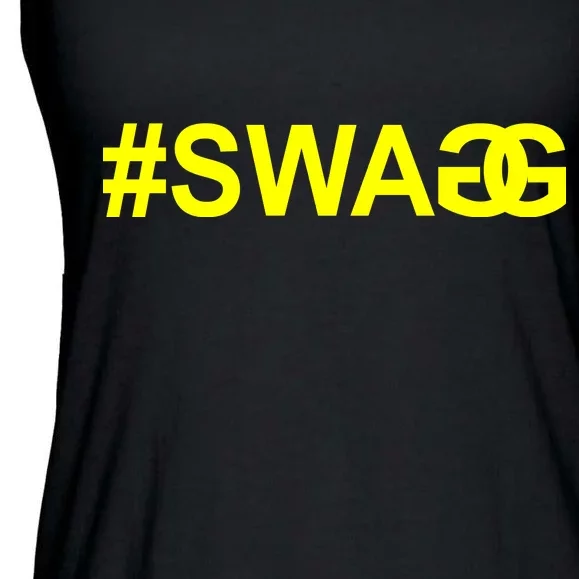 #Swag Logo Ladies Essential Flowy Tank