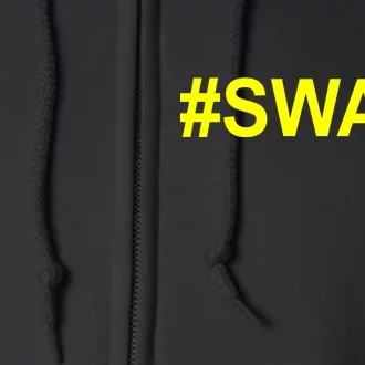 #Swag Logo Full Zip Hoodie