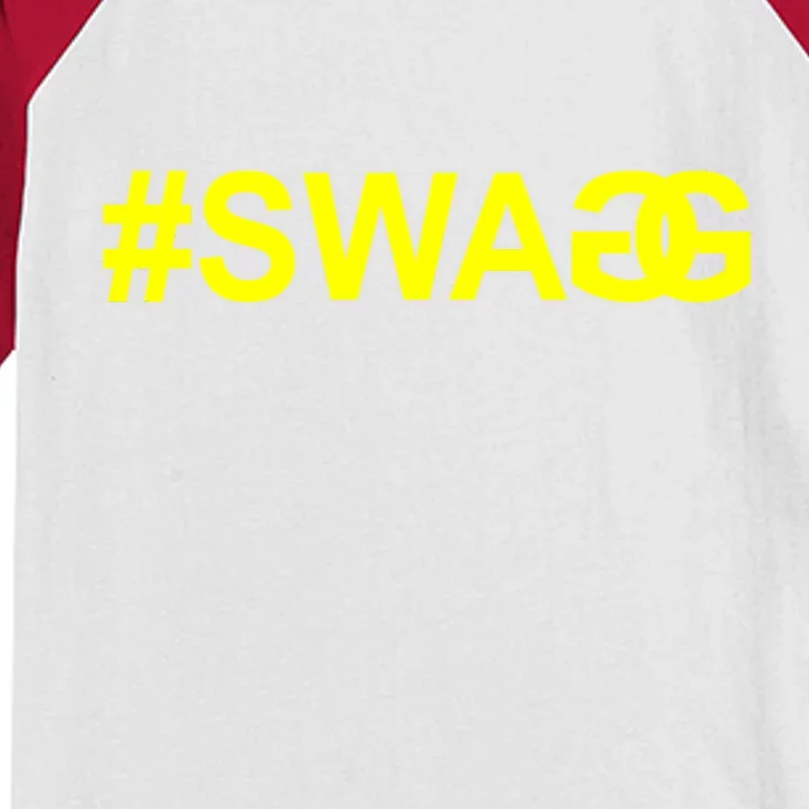 #Swag Logo Kids Colorblock Raglan Jersey