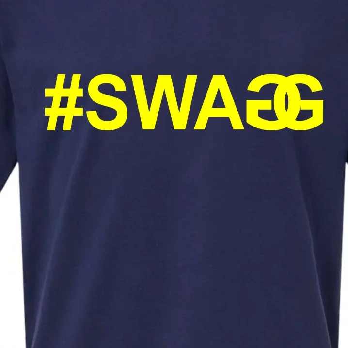 #Swag Logo Sueded Cloud Jersey T-Shirt