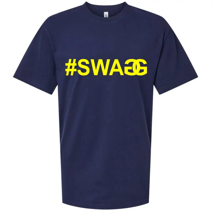 #Swag Logo Sueded Cloud Jersey T-Shirt