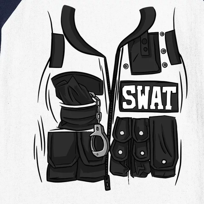 Swat Vest Uniform Baseball Sleeve Shirt