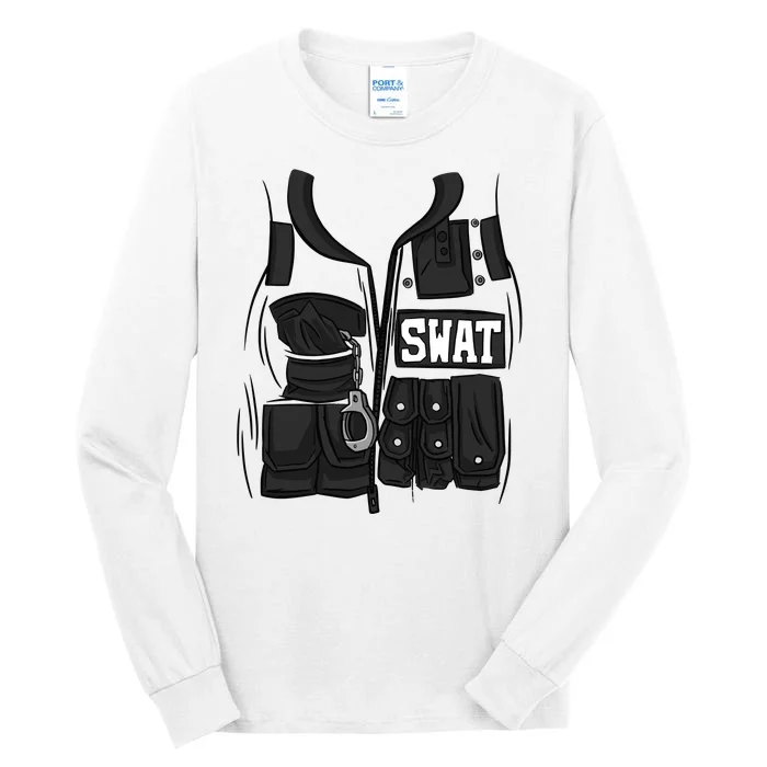 Swat Vest Uniform Tall Long Sleeve T-Shirt