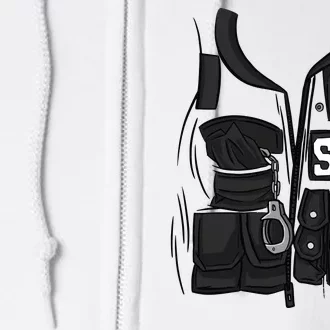 Swat Vest Uniform Full Zip Hoodie