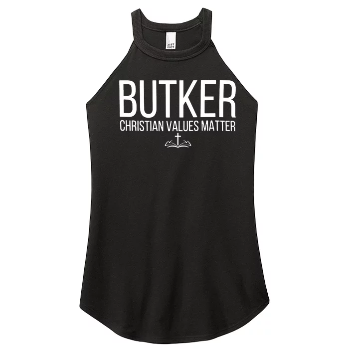 Stand With Butker Women’s Perfect Tri Rocker Tank