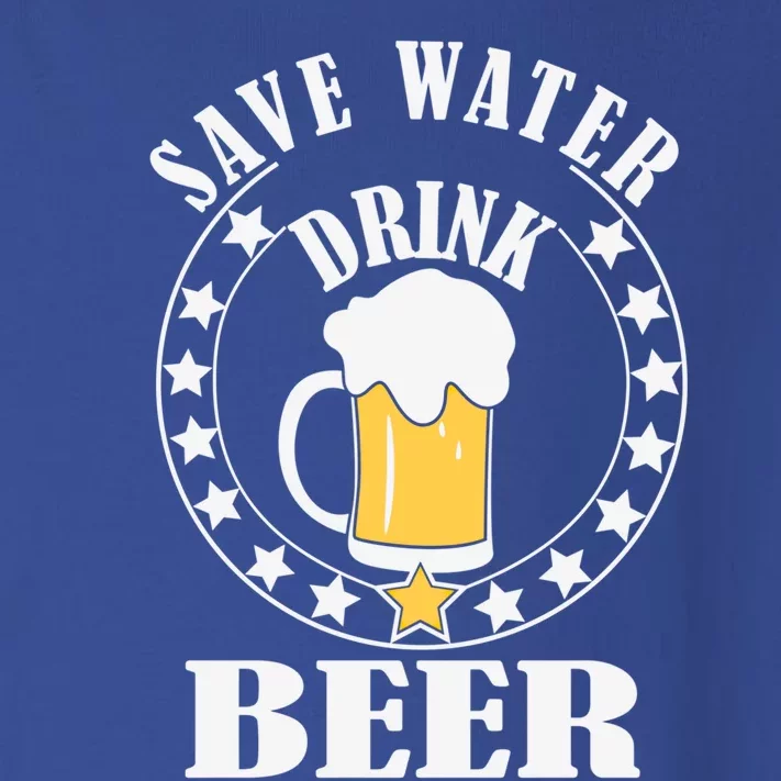 Save Water Beer Beer Ing Funny Beer Lover Gift Toddler Long Sleeve Shirt