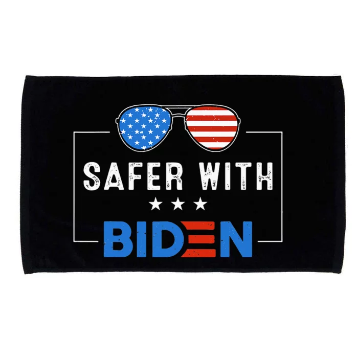 Safer With Biden Microfiber Hand Towel