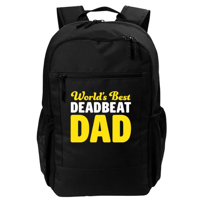 Shitheadsteve WorldS Best Deadbeat Dad Daily Commute Backpack