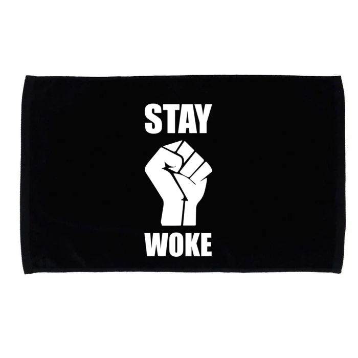 Stay Woke #Blm Gift Microfiber Hand Towel