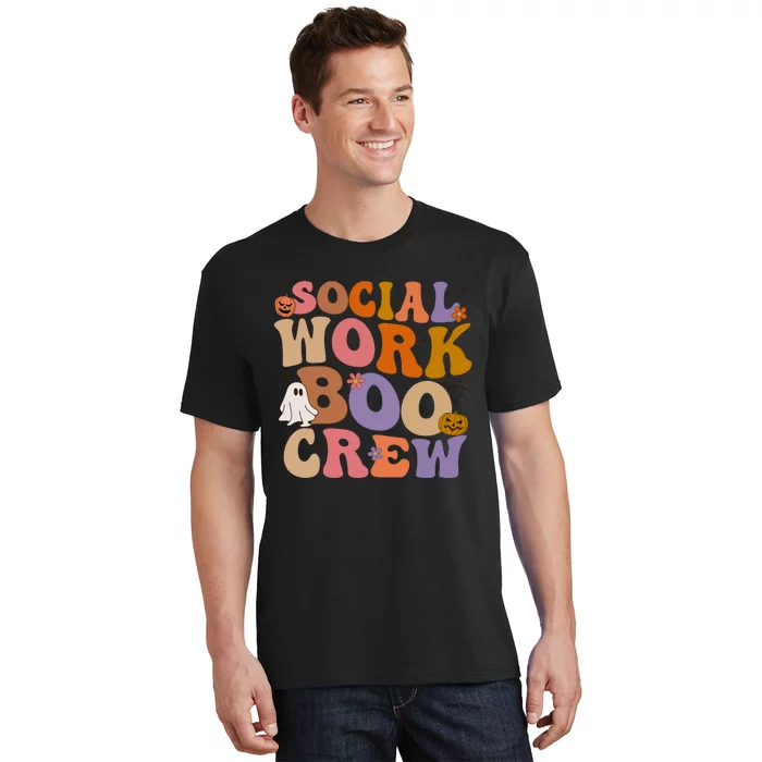 Social Worker Boo Crew Halloween T-Shirt