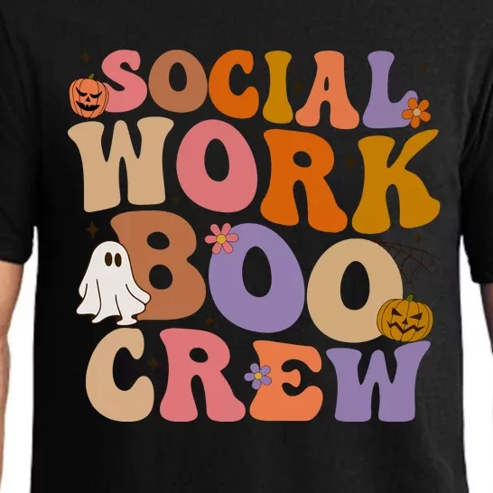 Social Worker Boo Crew Halloween Pajama Set