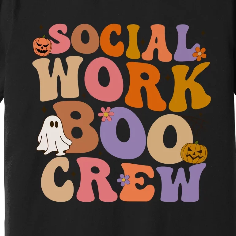 Social Worker Boo Crew Halloween Premium T-Shirt