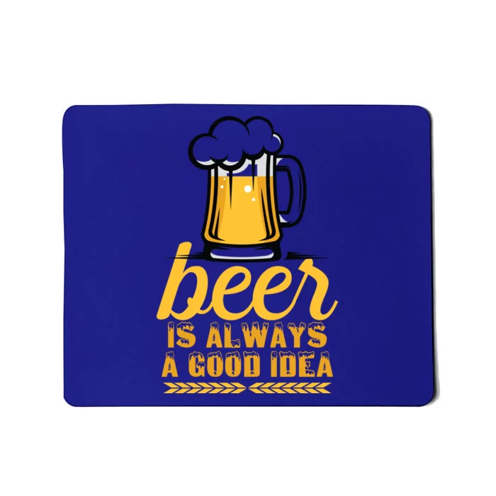 Save Water Beer Gift Mousepad