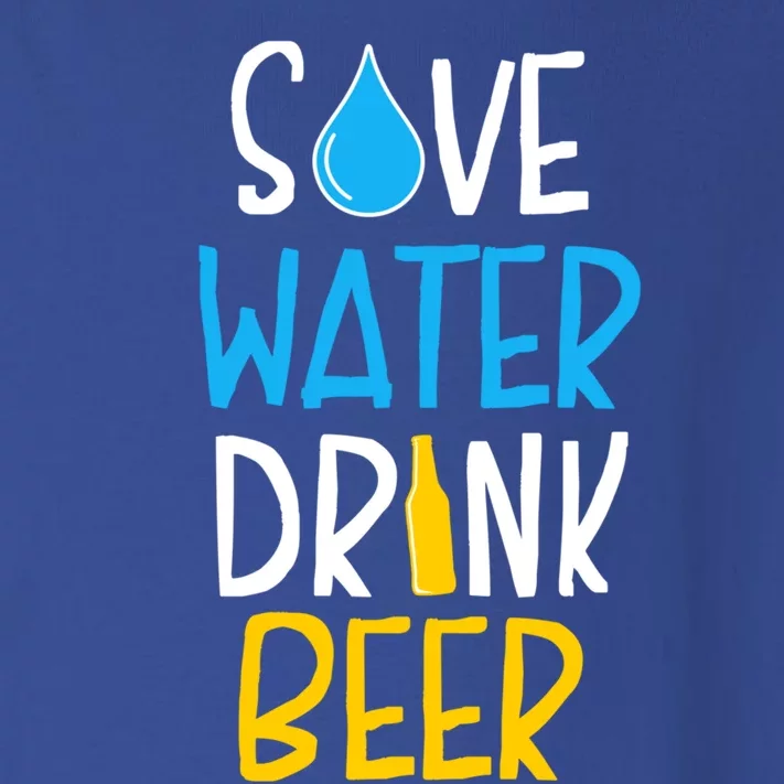 Save Water Beer Gift Toddler Long Sleeve Shirt