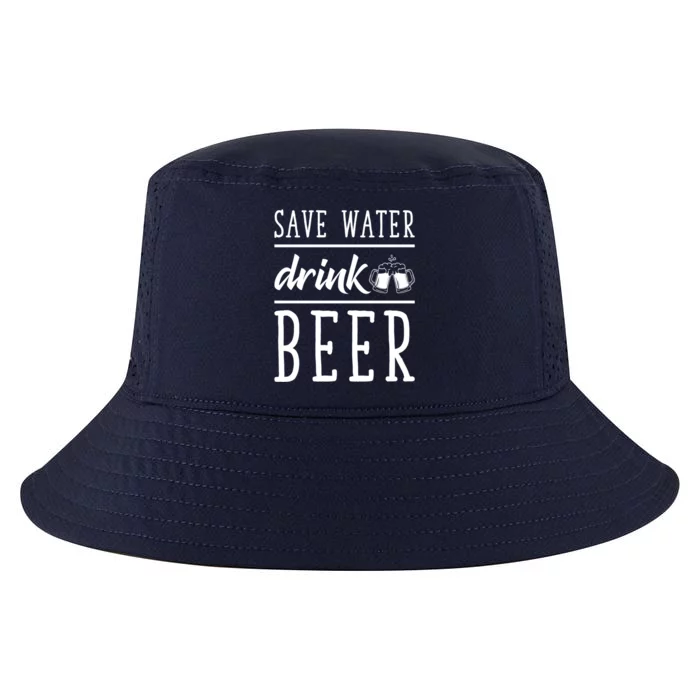 Save Water Beer Alcohol Love Friends Party Gather Fun Gift Cool Comfort Performance Bucket Hat