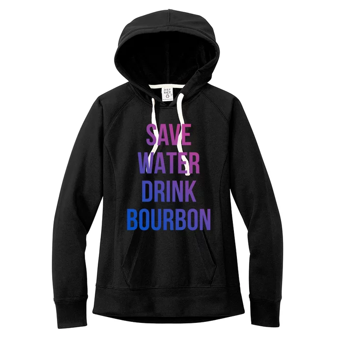 Save Water Bourdon Lover Gift Women's Fleece Hoodie