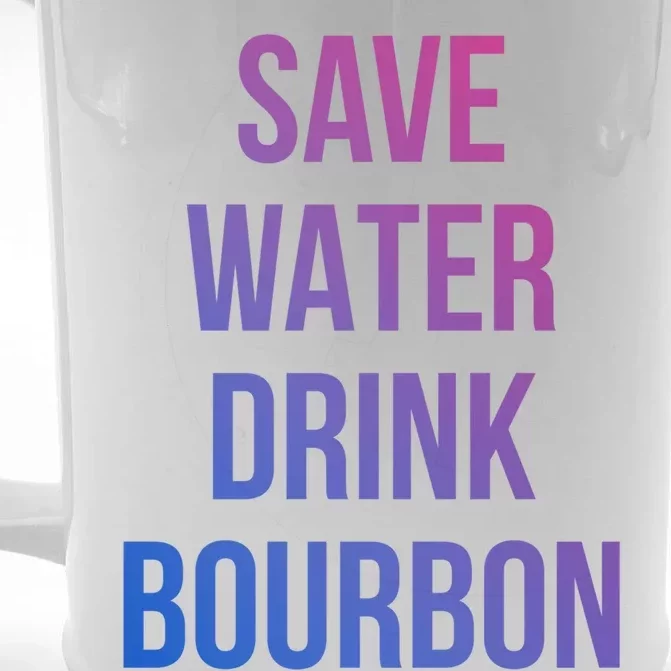 Save Water Bourdon Lover Gift Front & Back Beer Stein