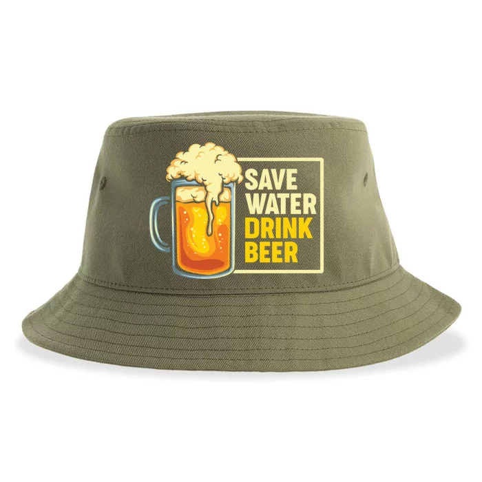 Save Water Beer Cute Gift Sustainable Bucket Hat