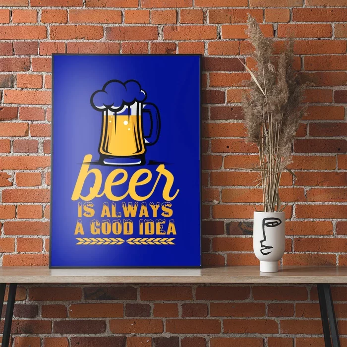 Save Water Beer Gift Poster