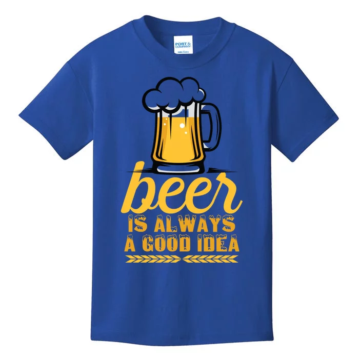 Save Water Beer Gift Kids T-Shirt