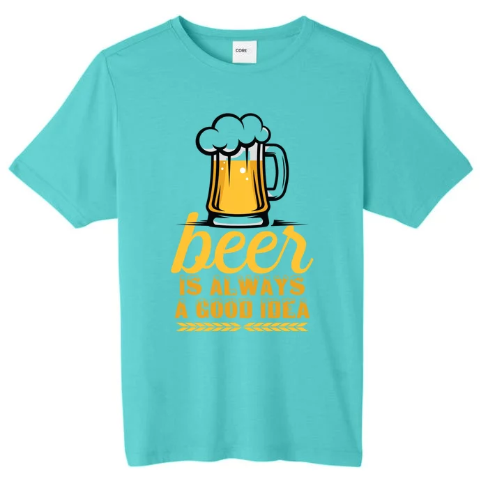 Save Water Beer Gift ChromaSoft Performance T-Shirt