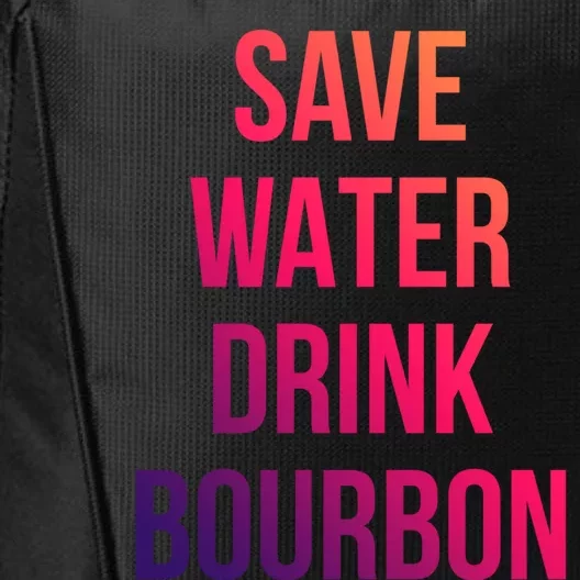 Save Water Bourdon Lover Gift City Backpack