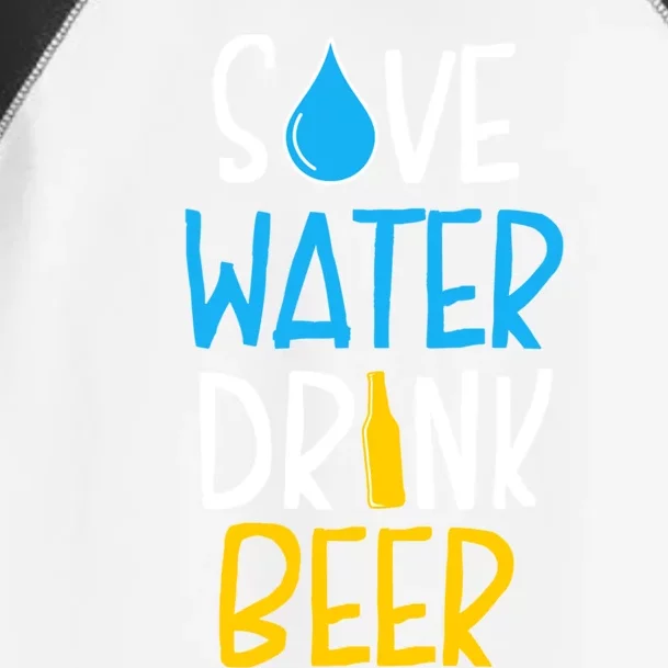 Save Water Beer Cool Gift Toddler Fine Jersey T-Shirt