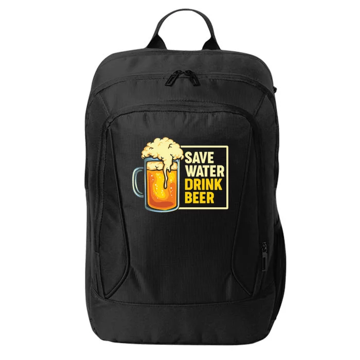 Save Water Beer Cute Gift City Backpack