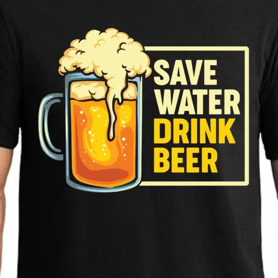 Save Water Beer Cute Gift Pajama Set