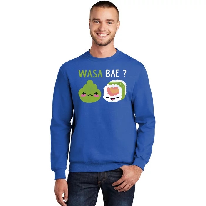 Sushi Wasa Bae Funny Distressed Sushi Lover Gift Sweatshirt