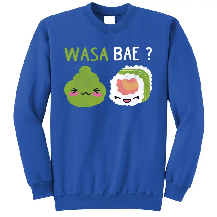 Sushi Wasa Bae Funny Distressed Sushi Lover Gift Sweatshirt