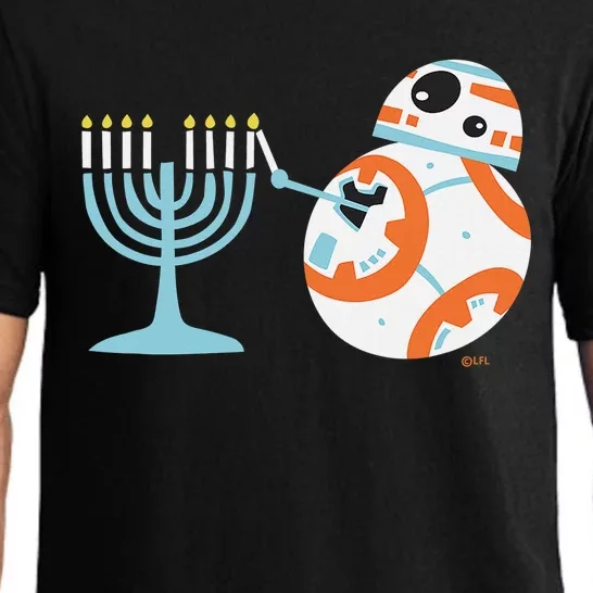 Star Wars BB-8 Lighting the Hanukkah Menorah Pajama Set