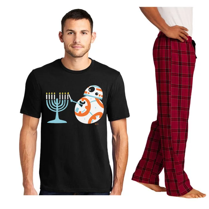 Star Wars BB-8 Lighting the Hanukkah Menorah Pajama Set