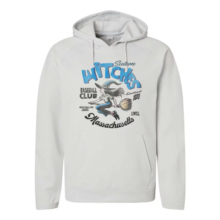 Salem Witches Baseball Team 1888 Performance Fleece Hoodie