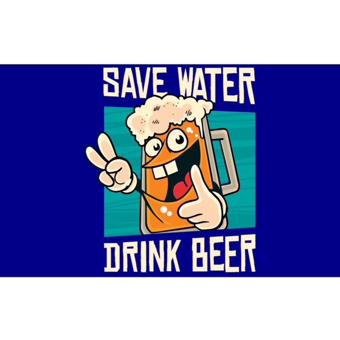 Save Water Beer Funny Alcohol Ing Conservation Cute Gift Bumper Sticker