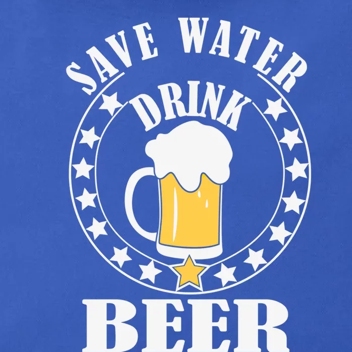 Save Water Beer Funny Beer Er Gift Zip Tote Bag