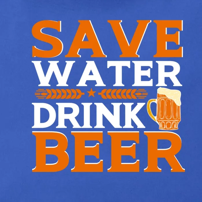 Save Water Beer Funny Beer Ing Great Gift Zip Tote Bag