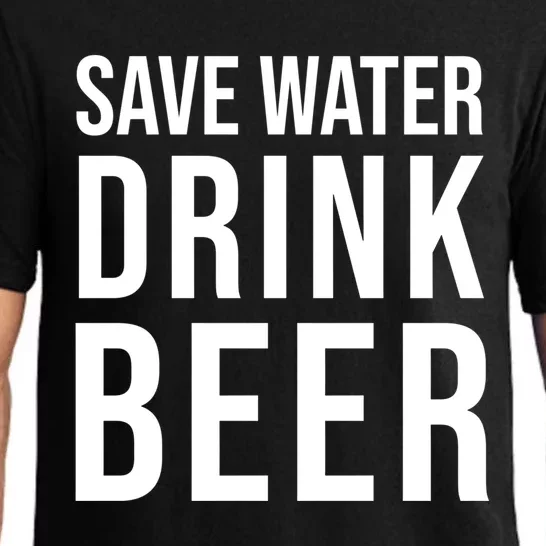 Save Water Beer Funny Craft Home Brew Brewmaster Gift Pajama Set